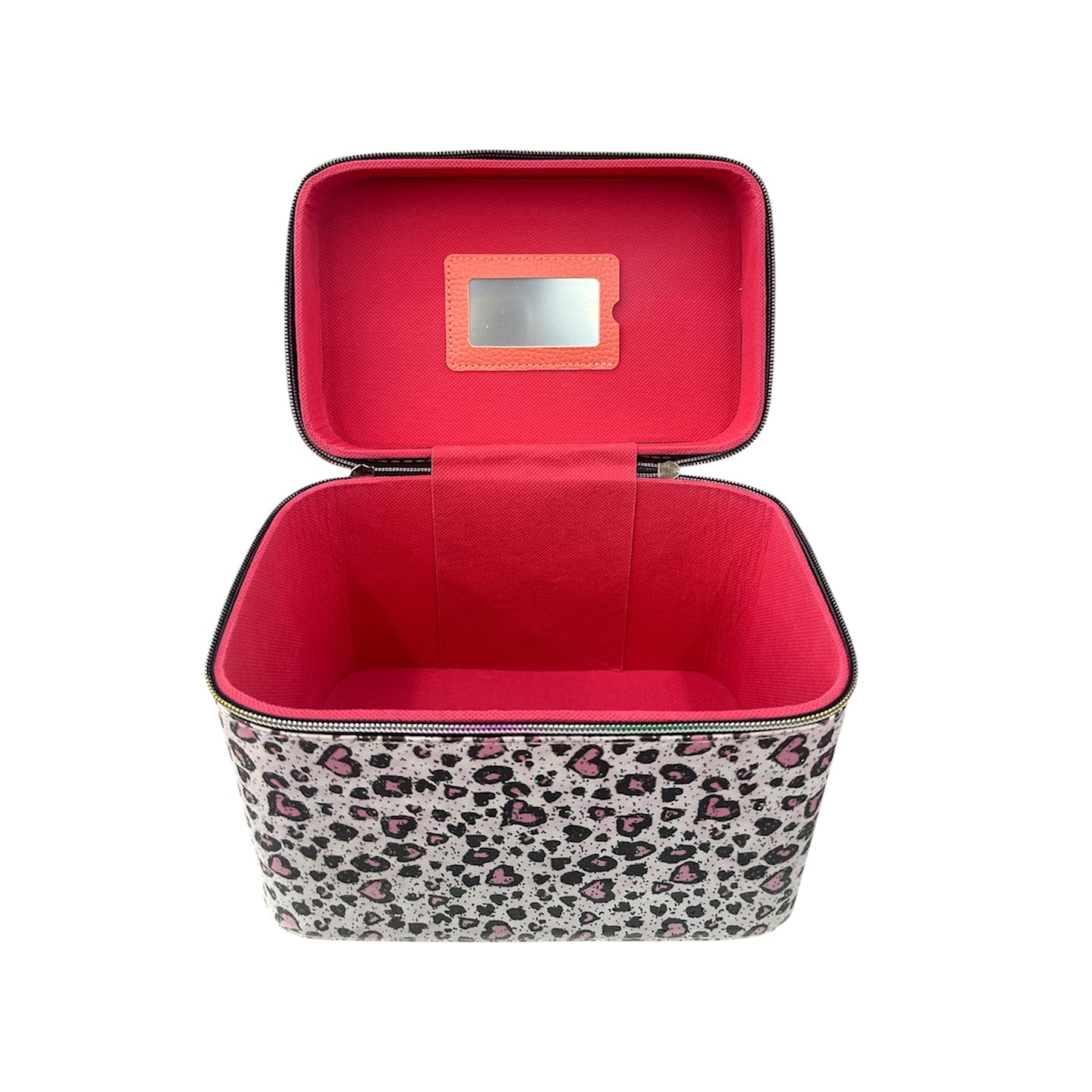 PINK CHEETAH BEIGE SO’s 3PCS CARRY MAKEUP BOX