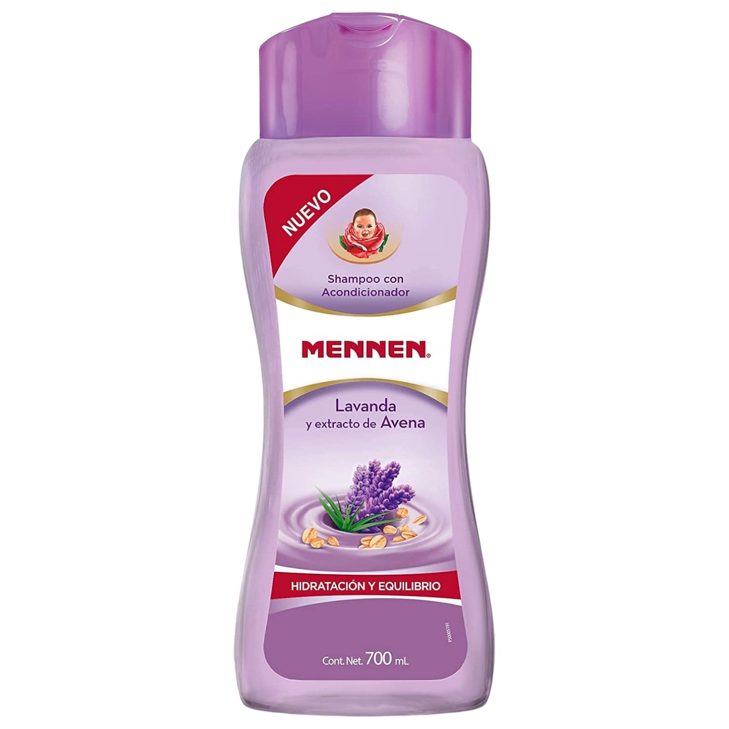 3PCS MENNEN LAVENDER SHAMPOO HIDRATACIÓN Y EQUILIBRIO 8618