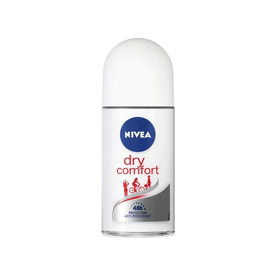 6PCS NIVEA DRY COMFORT PERLINDUNGAN GANDA DEODORANT 4194
