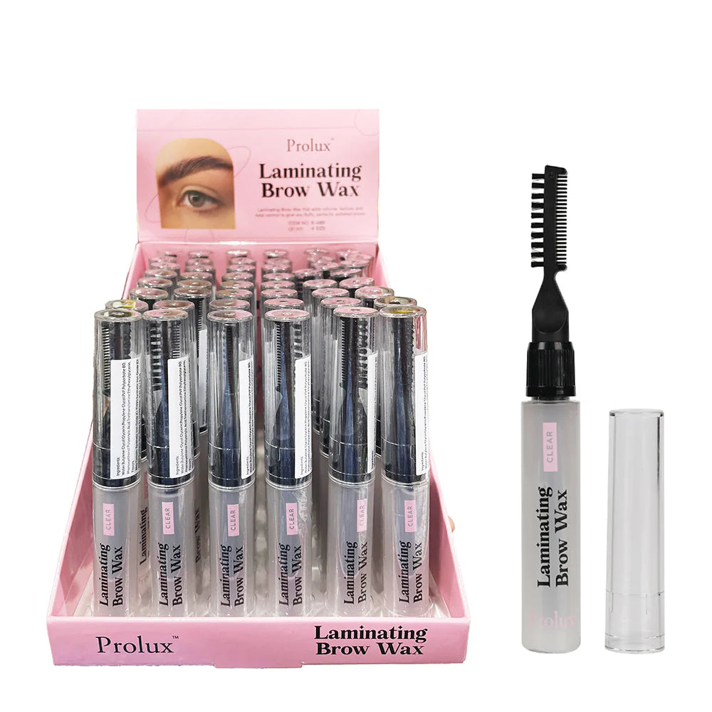 6PCS PROLUX LAMINATING CLEAR BROW WAX