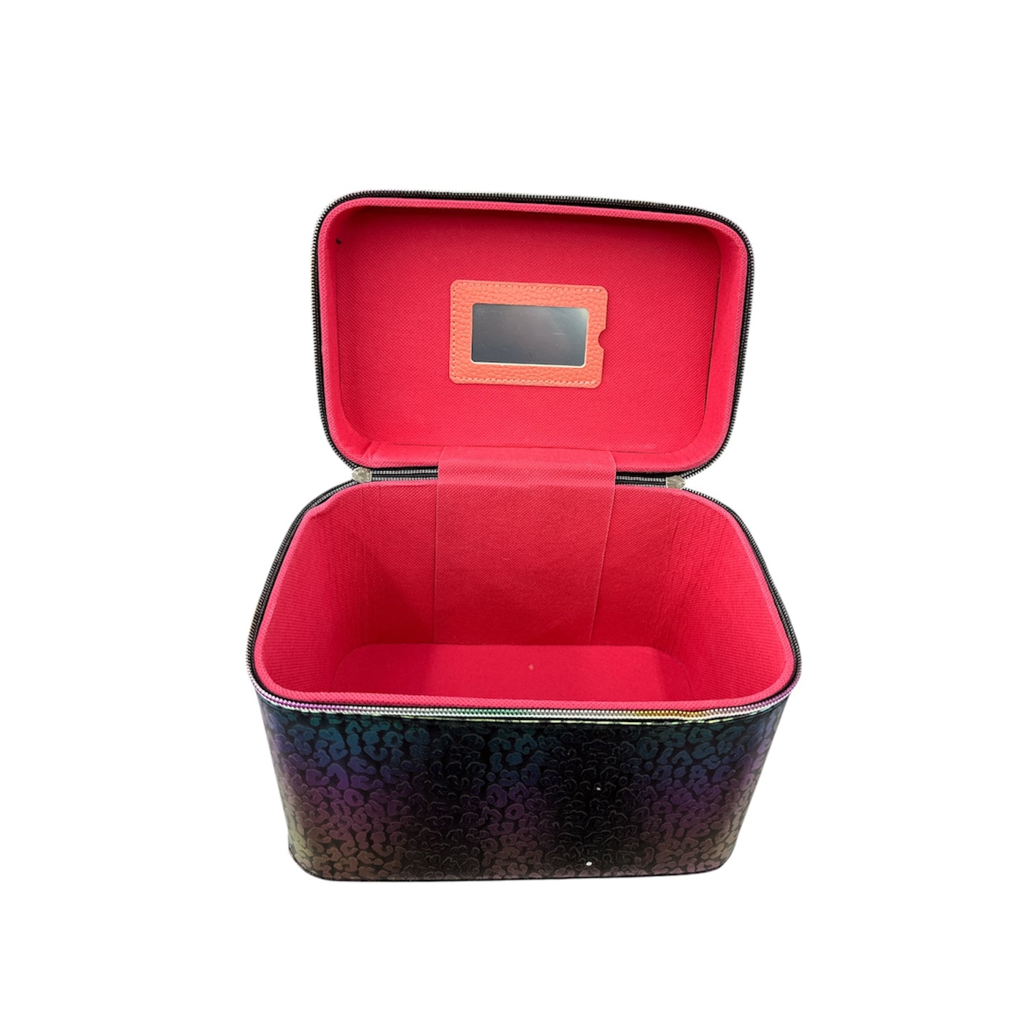 HALOGRAPHIC BLACK SHIRA 3PCS CARRY MAKEUP BOX