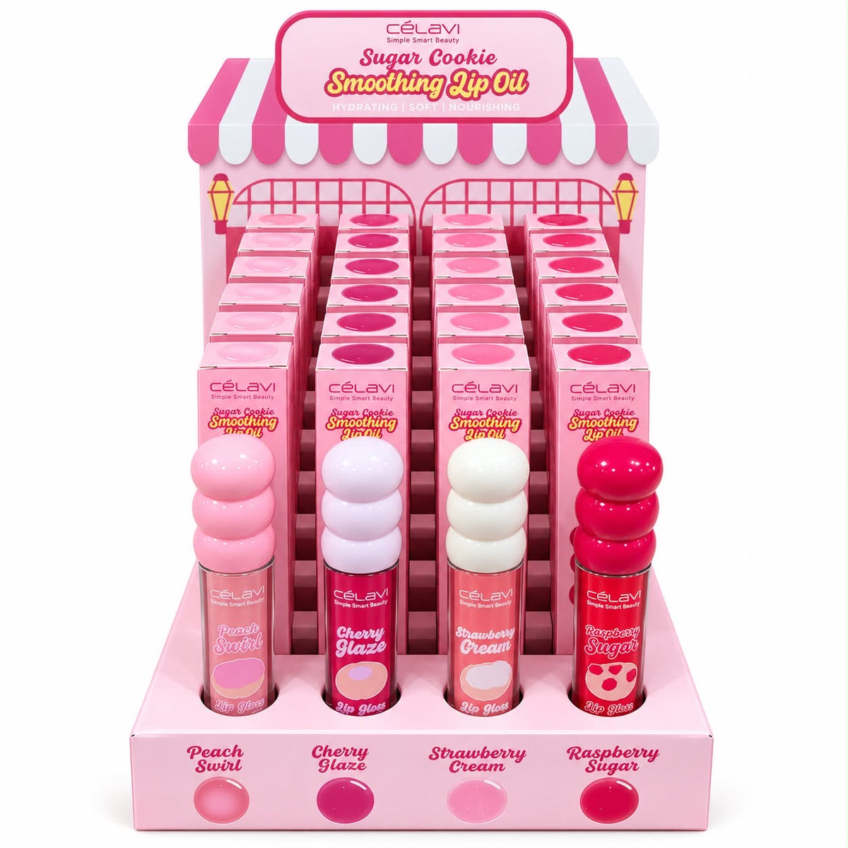 Celavi Smoothing Lip Oil Sugar Cookie