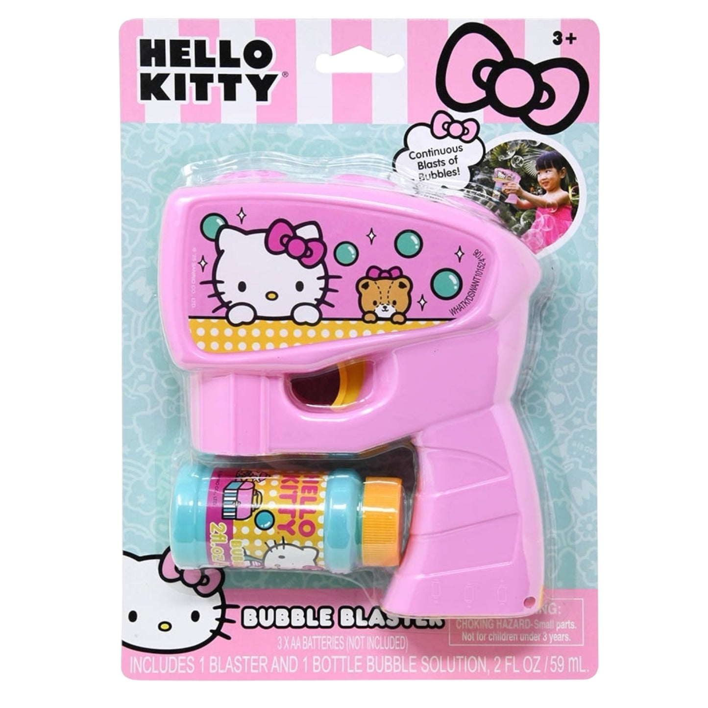 3 PCS HELLO KITTY BUBBLE BLASTER #32321HK