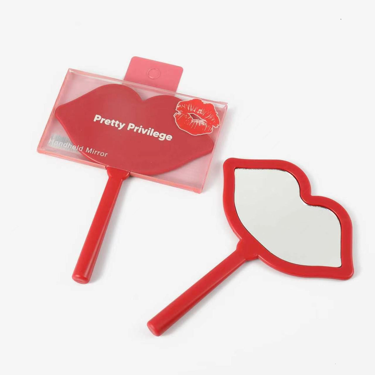 Pretty Privilege Hand Held Lip Mirror