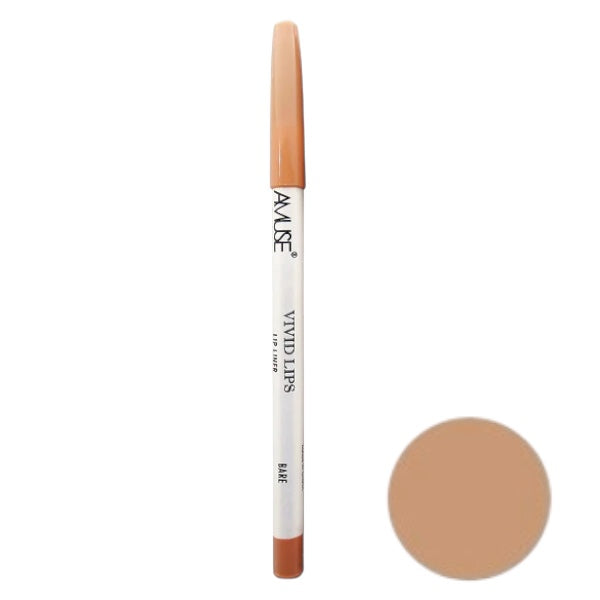 12PCS DISPLAY AMUSE VIVID LIPS BARE LIP LINER PN28-1