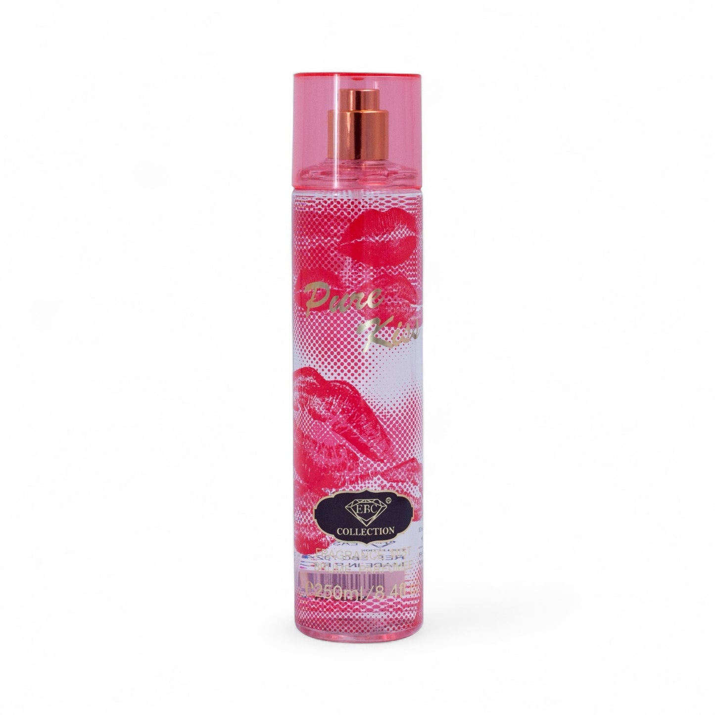 4PCS PURE KISS BODY MIST 8.4FL.OZ EBC7024