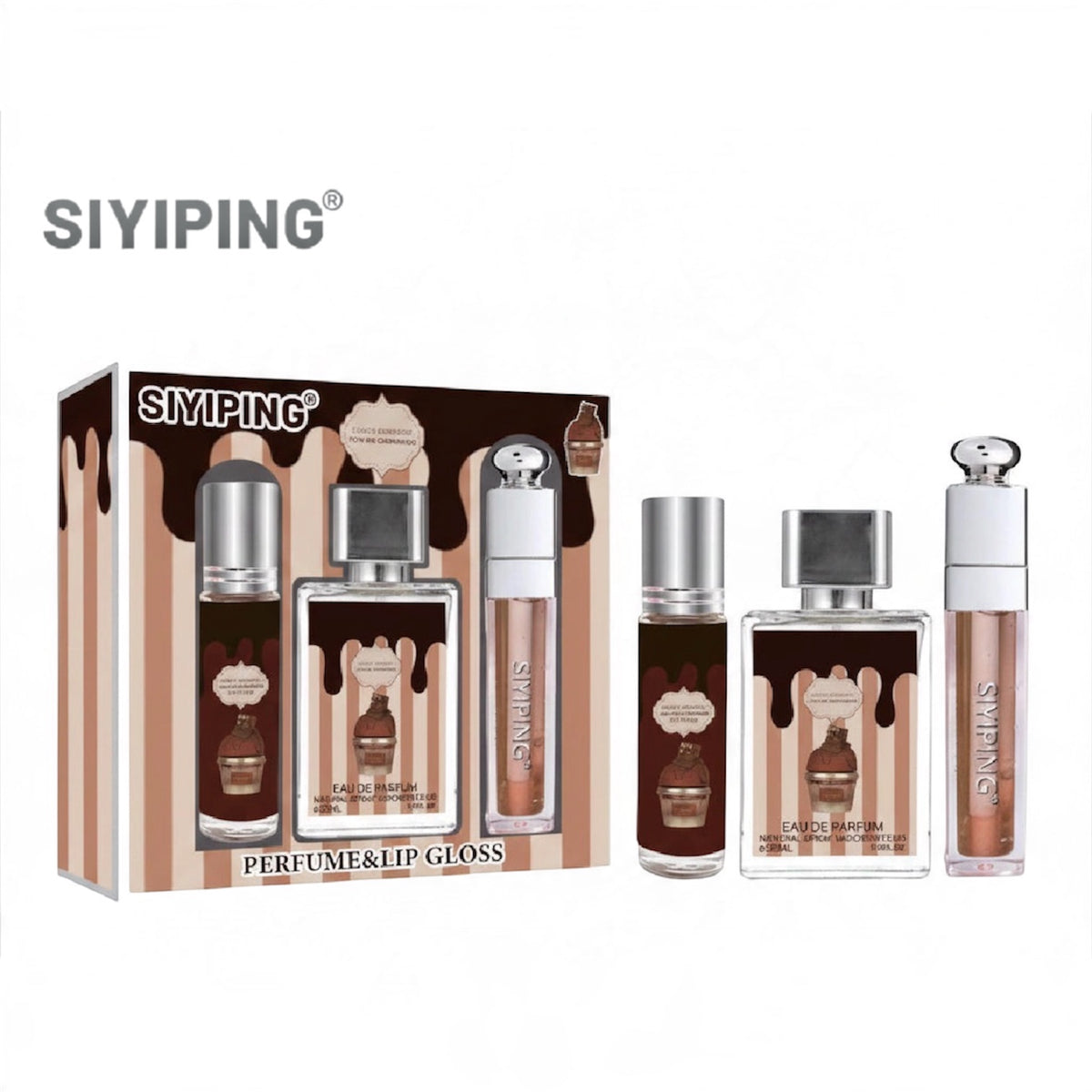 Choco Overdose Gloss & Perfume Set