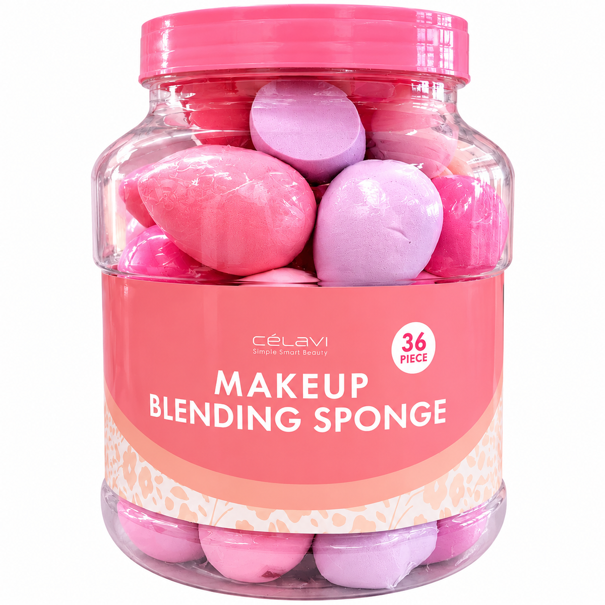 Esponjas de maquillaje para difuminar Jar Celavi Pinky Tones
