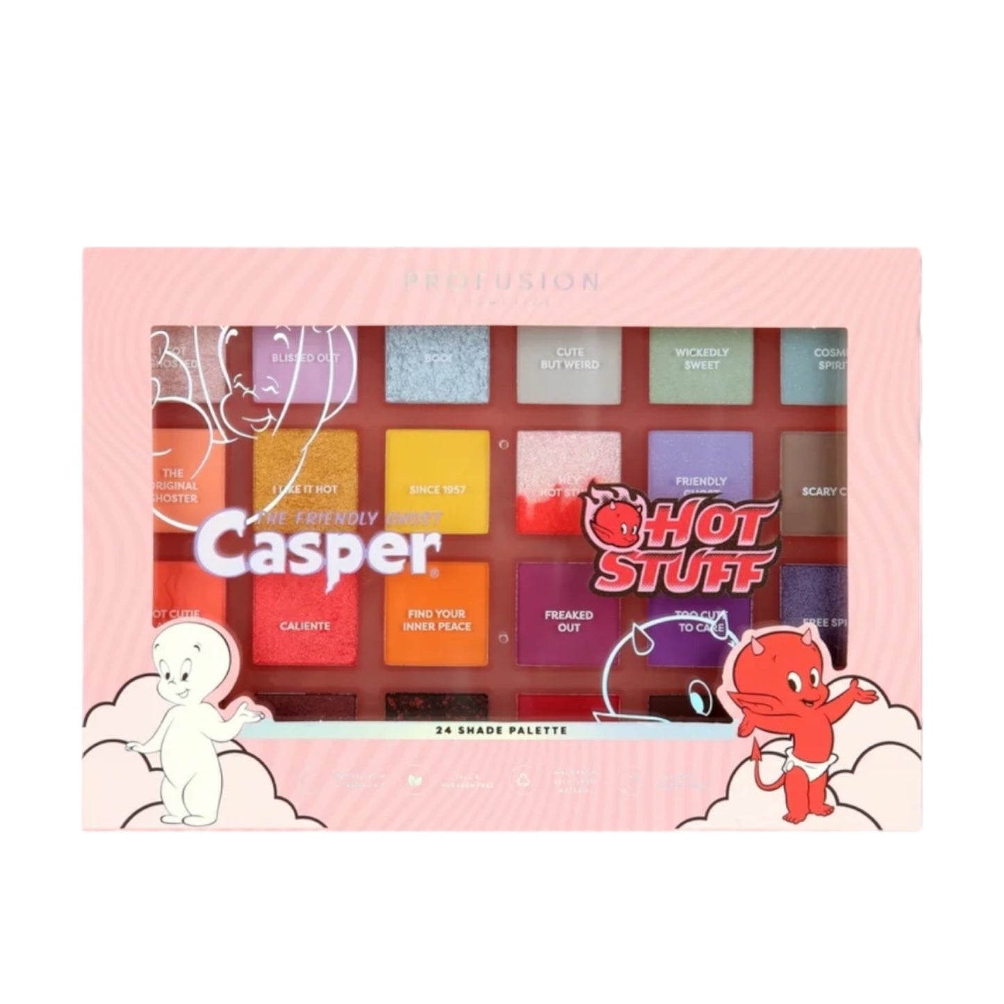 22PCS DISPLAY PROFUSION COSMETICS CASPER THE FRIENDLY GHOST