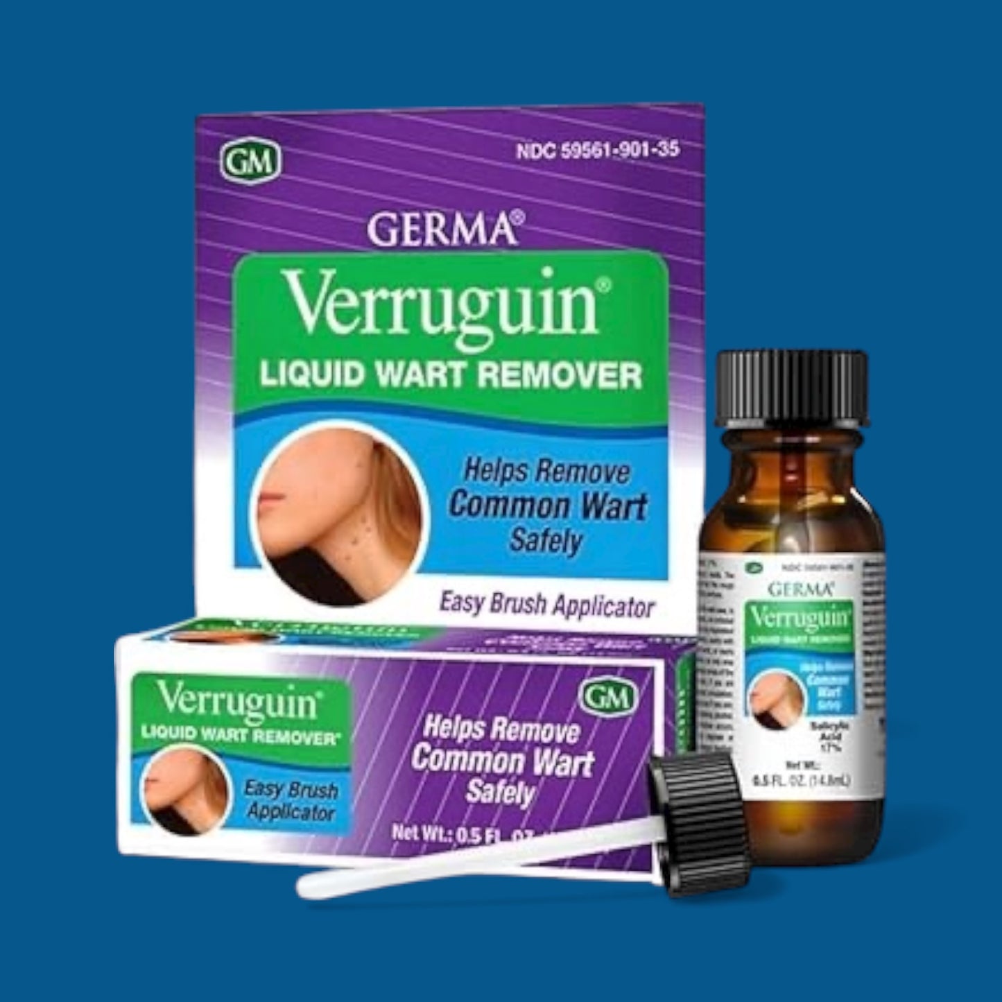 3PCS GERMA VERRUGUIN LIQUID WART REMOVER 0135