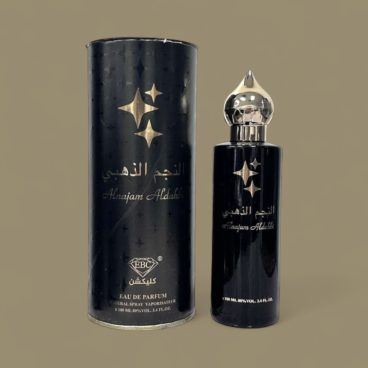 3PCS ALNAJAM ALDAHBI PERFUME 3.4FL.OZ EBC6627