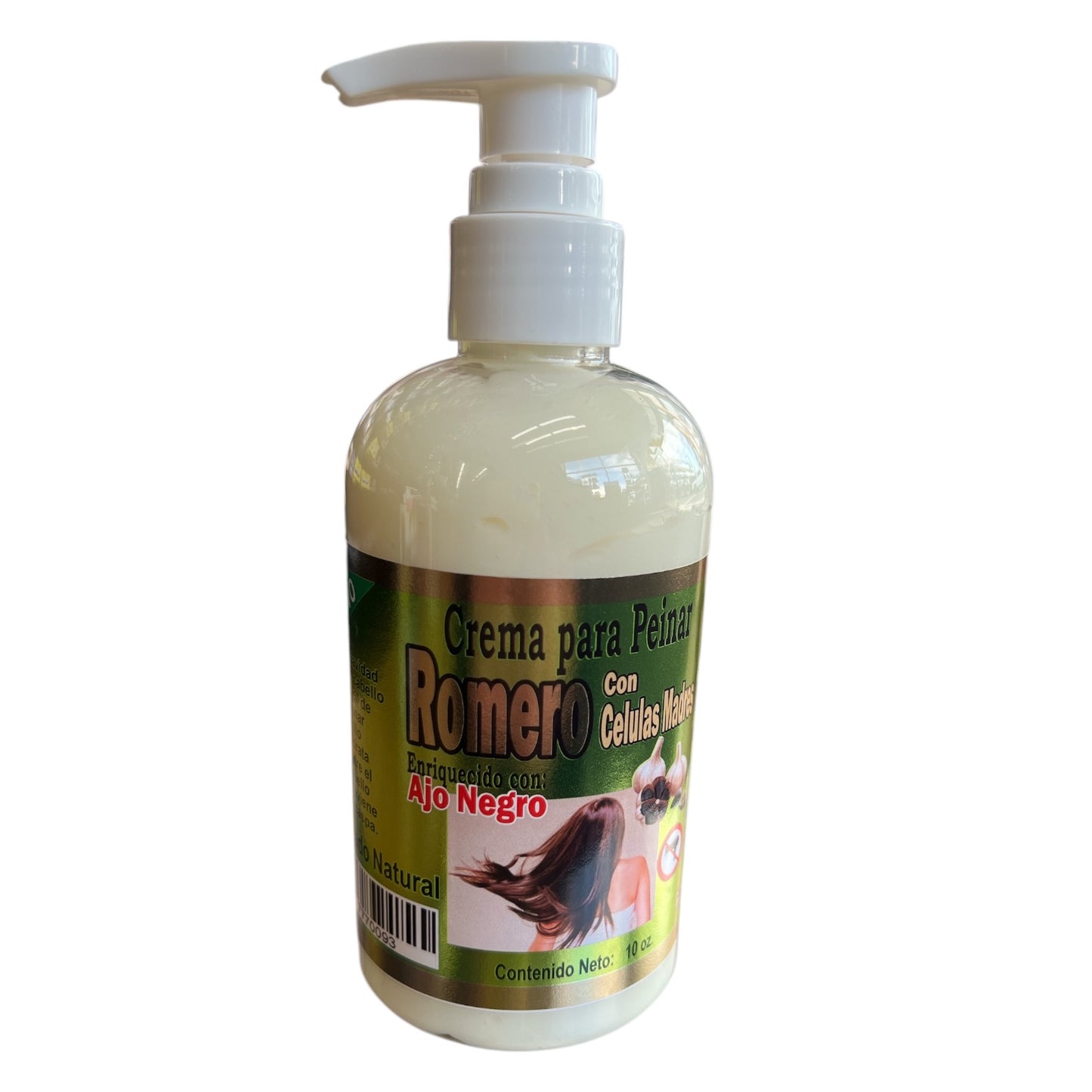 3 PCS CREMA PARA PEINAR CON ROMERO Y CÉLULAS MADRES