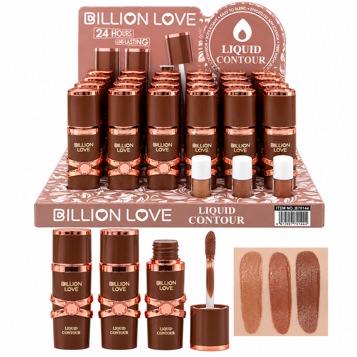 Billion Beauty Long Lasting 24 Hour Liquid Contour