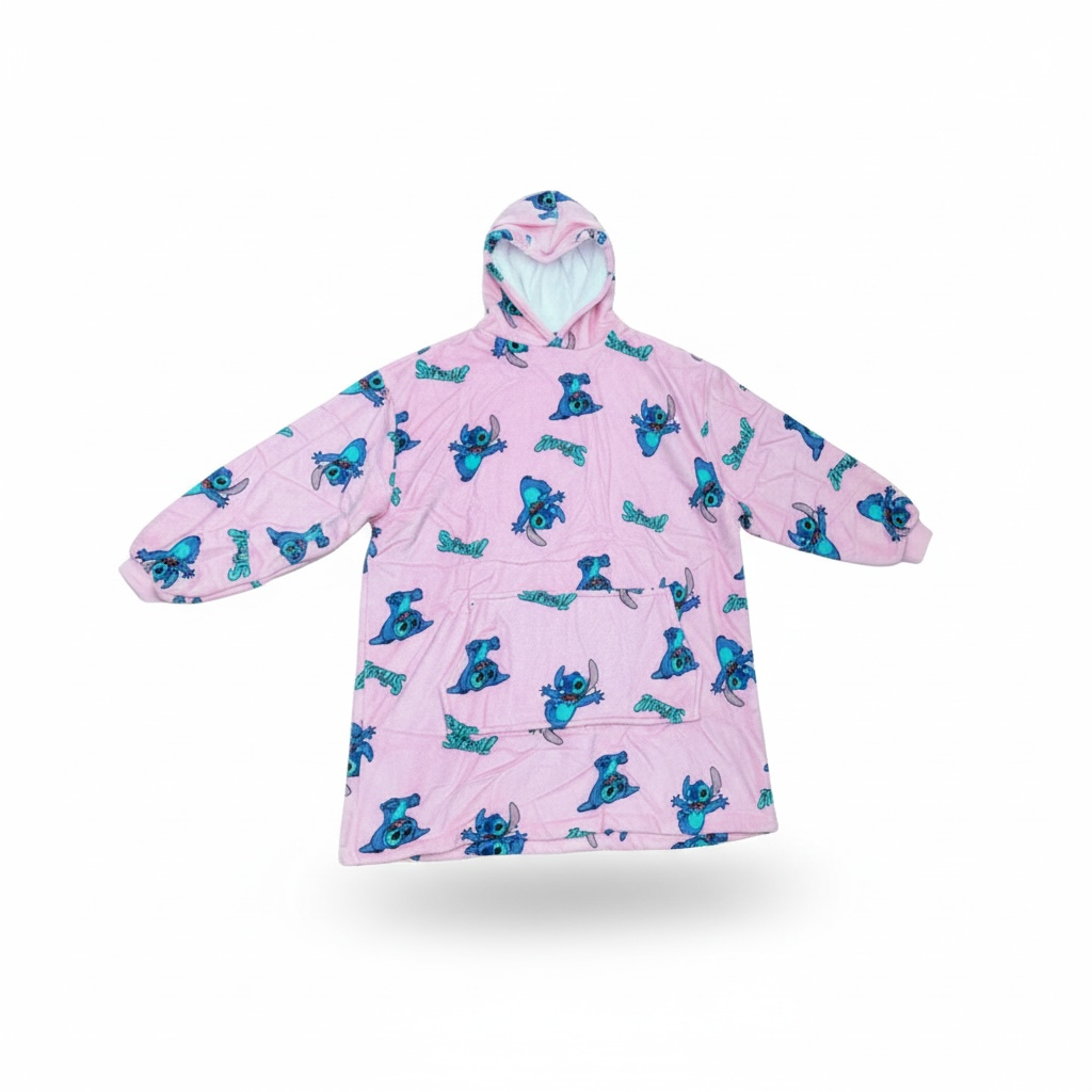 2PCS BLUE GUY PINK SNUGGLE SWEATER XL