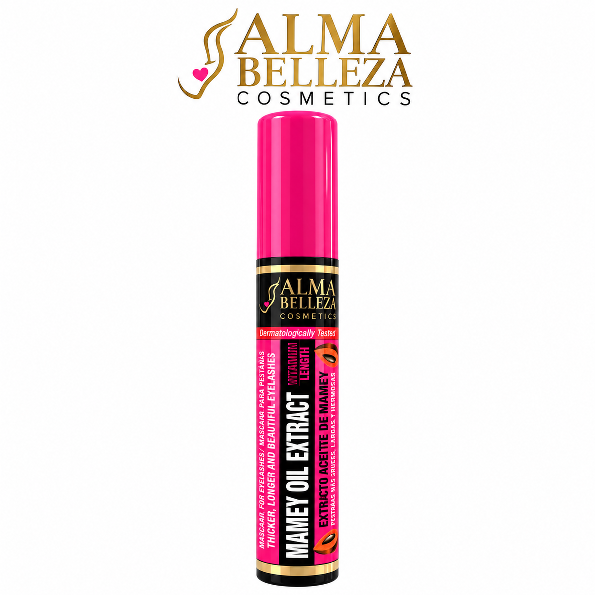 Alma Belleza Black Mascara Mamey Oil Extract