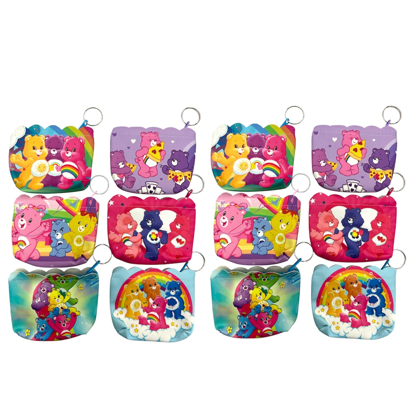12PCS PACK MOOD BEAR COIN POUCH 1359