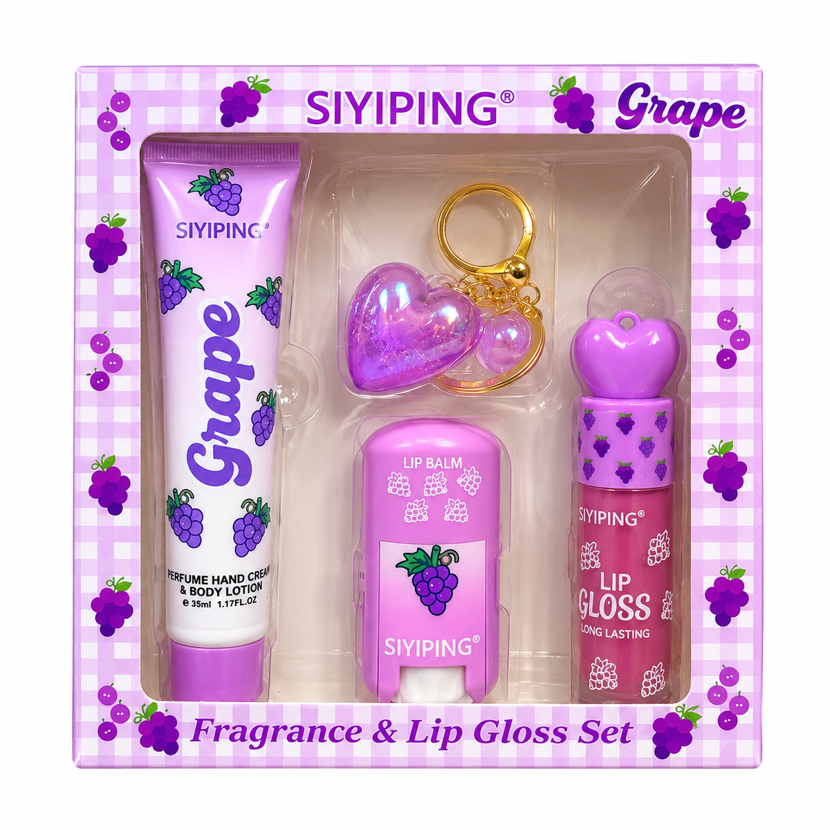 Set Siyiping de uvas variadas dúo