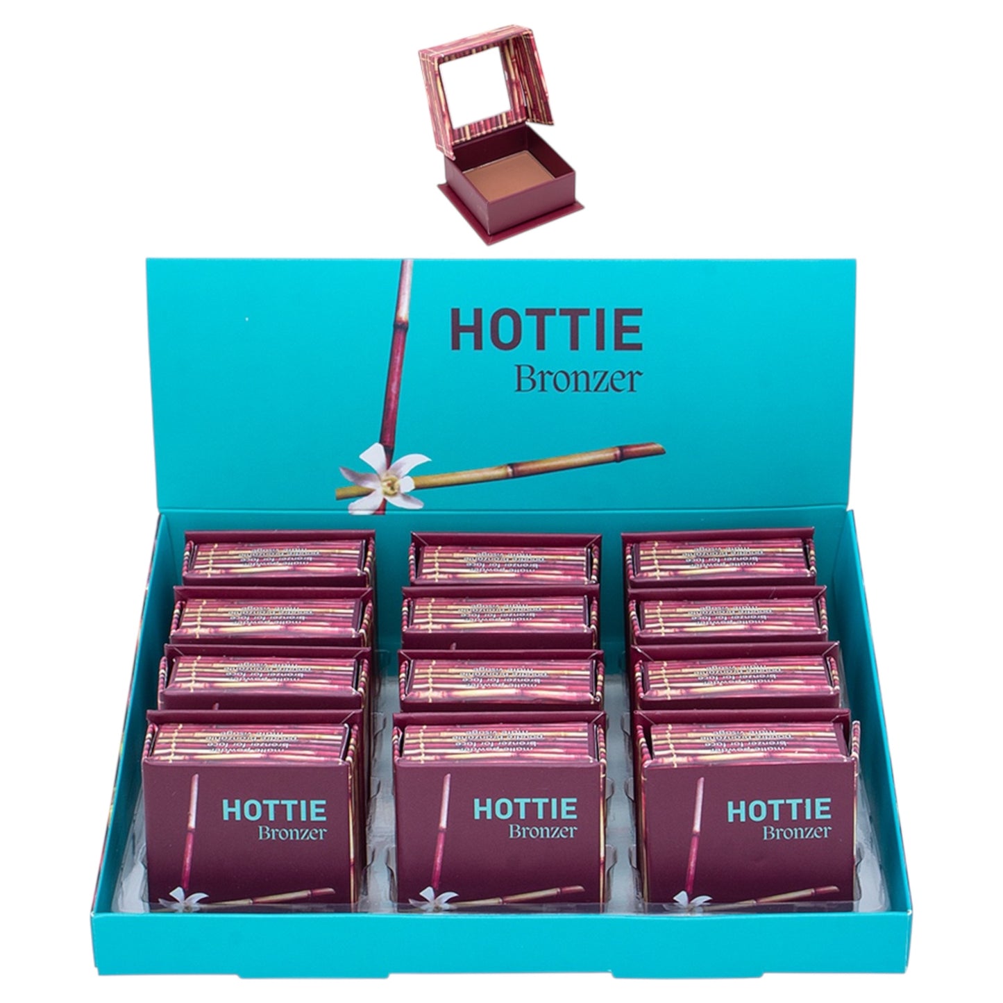 12PCS DISPLAY HOTTIE BRONZER BR01
