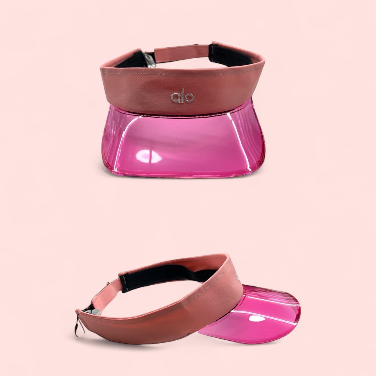 4PCS PINK SUMMER VISORS