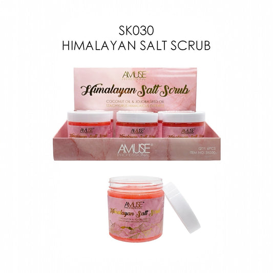 6PCS DISPLAY AMUSE HIMALAYAN SALT SCRUB SK030