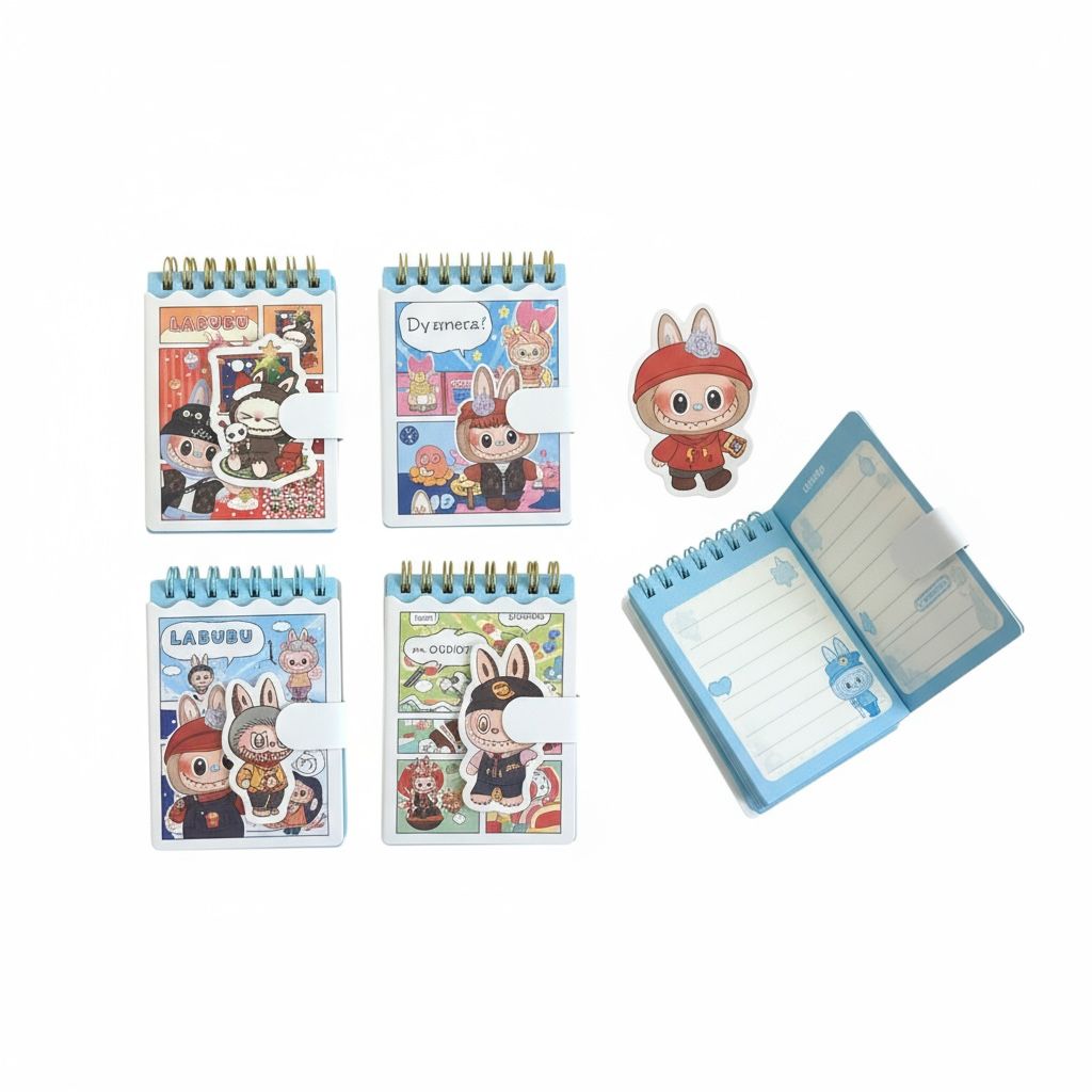 24PCS DISPLAY MONSTER MINI NOTEBOOK 09910