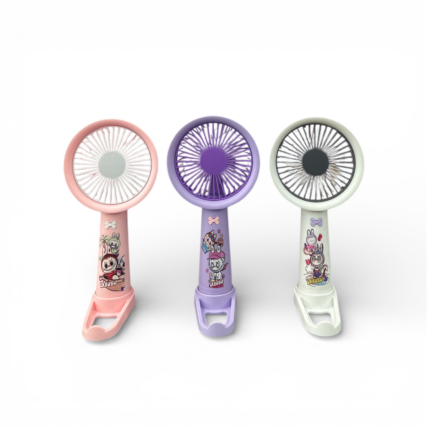 3PCS MINI-FAN MIXED COLOR B