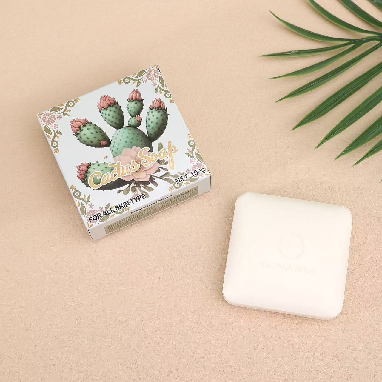 18PCS DISPLAY SULTANA ROSE CACTUS SOAP SA-278