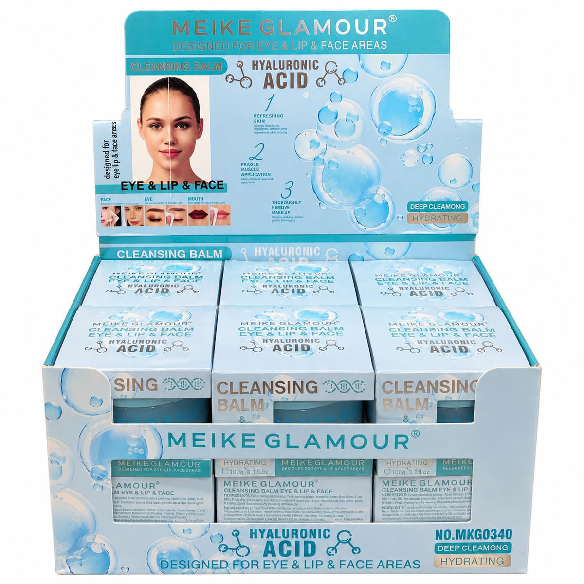 Meike Glamour Cleaning Balm Eye, Lip & Face