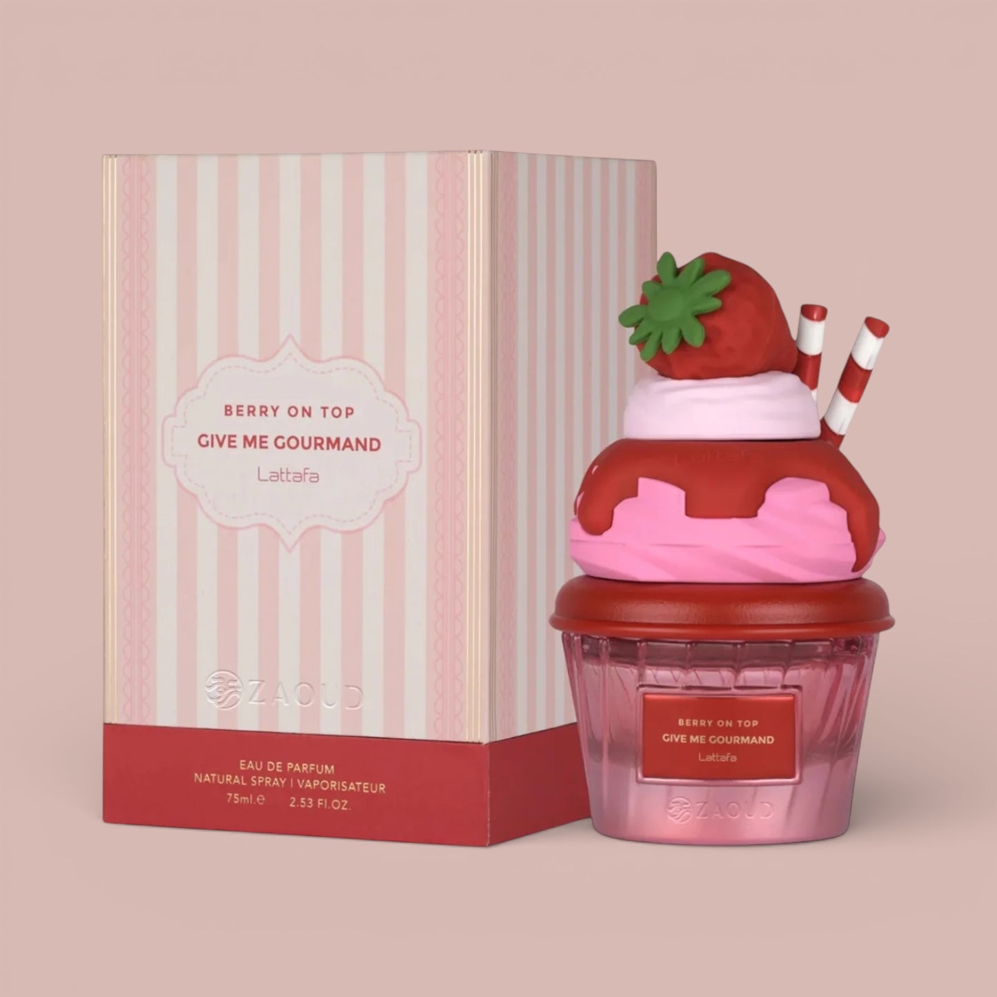 2PCS LATTAFA BERRY ON TOP 2.53 FL.OZ PERFUME