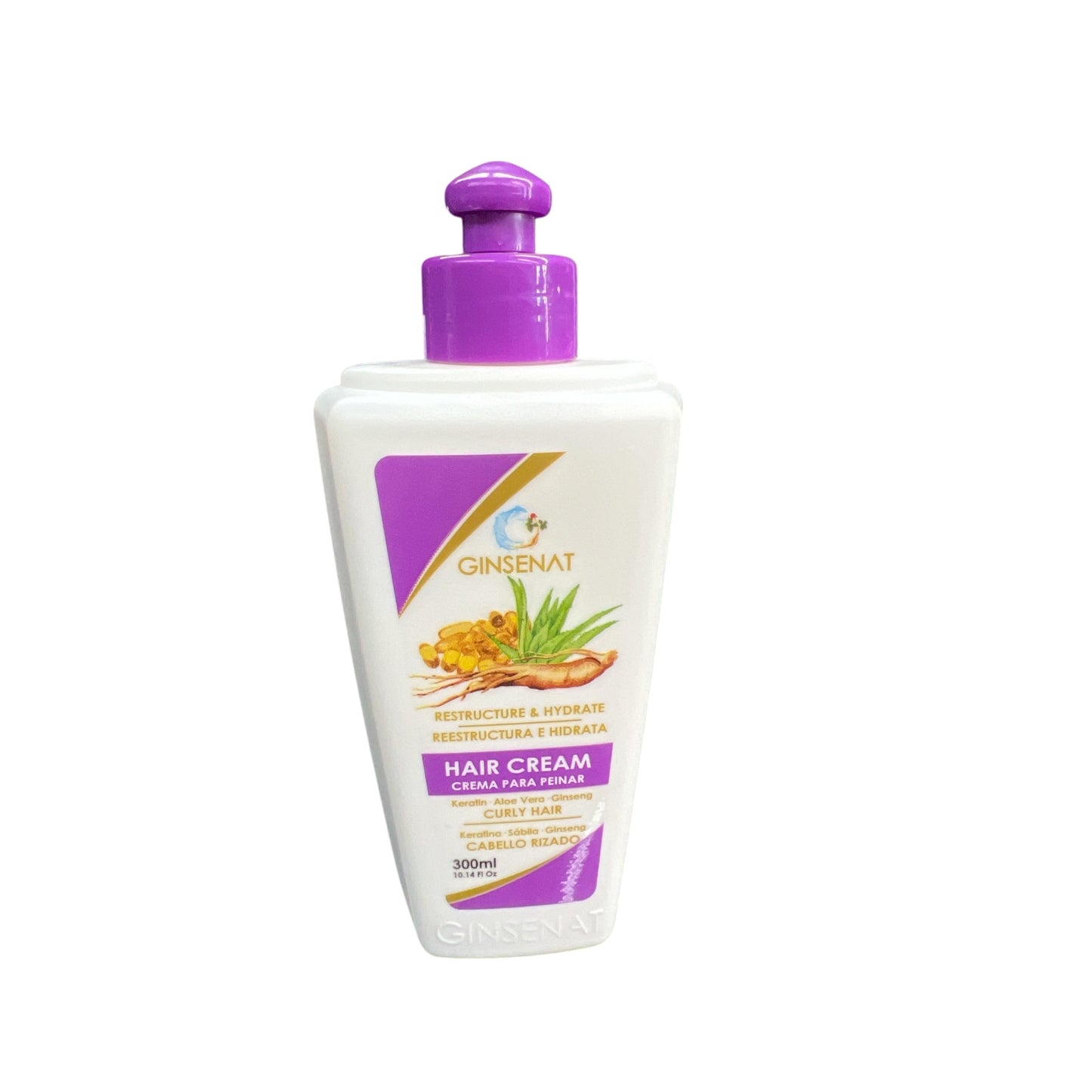 GINSENAT REESTRUCTURA E HIDRATA CREMA PARA PEINAR