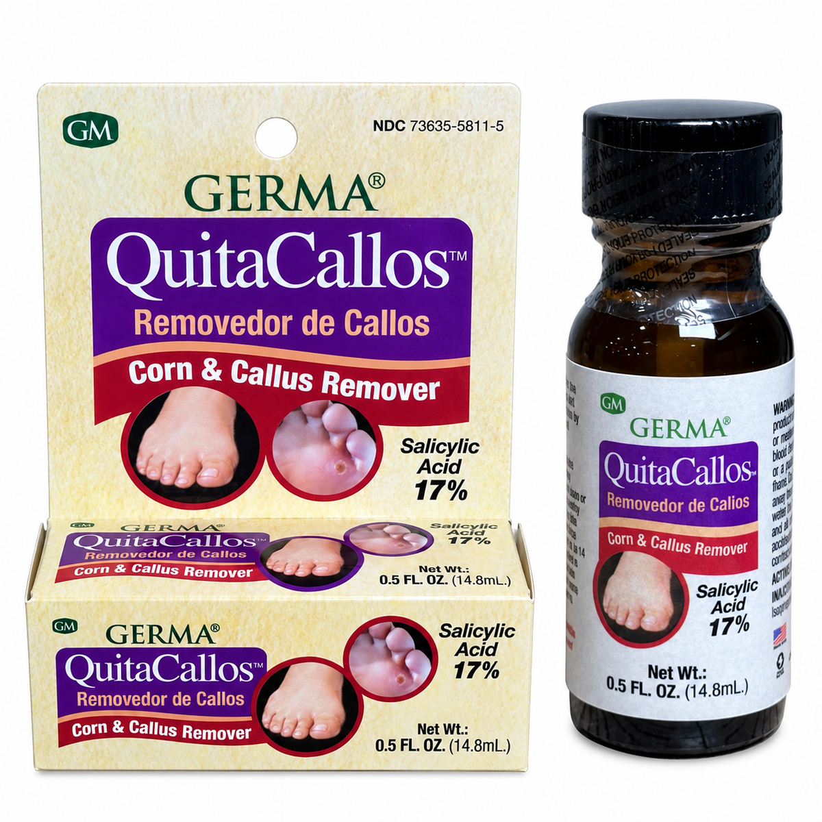 Germa Quita Callos con Ácido Salicílico