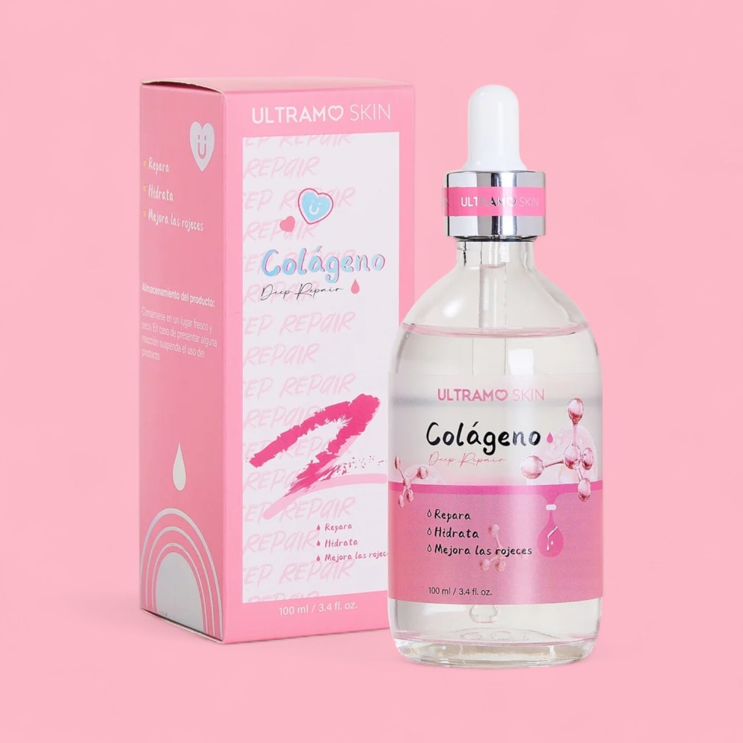 3PCS ULTRAMO COLAGENO DEEP REPAIR SERUM FP718