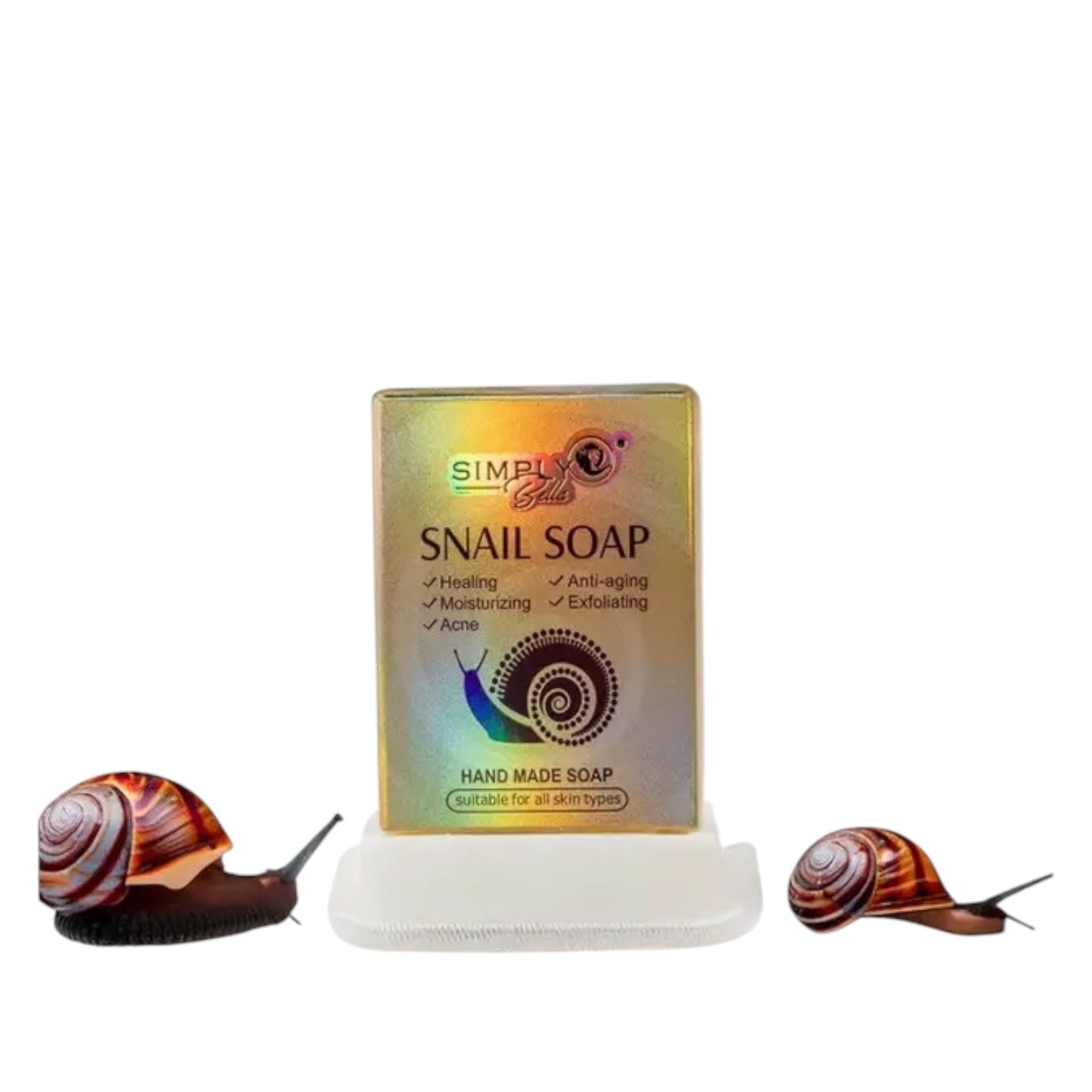 12PCS SIMPLY BELLA SNAIL SOAP