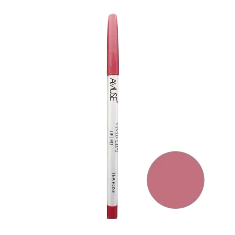 12PCS PACK AMUSE VIVID LIP LINER TEA ROSE PN28-5