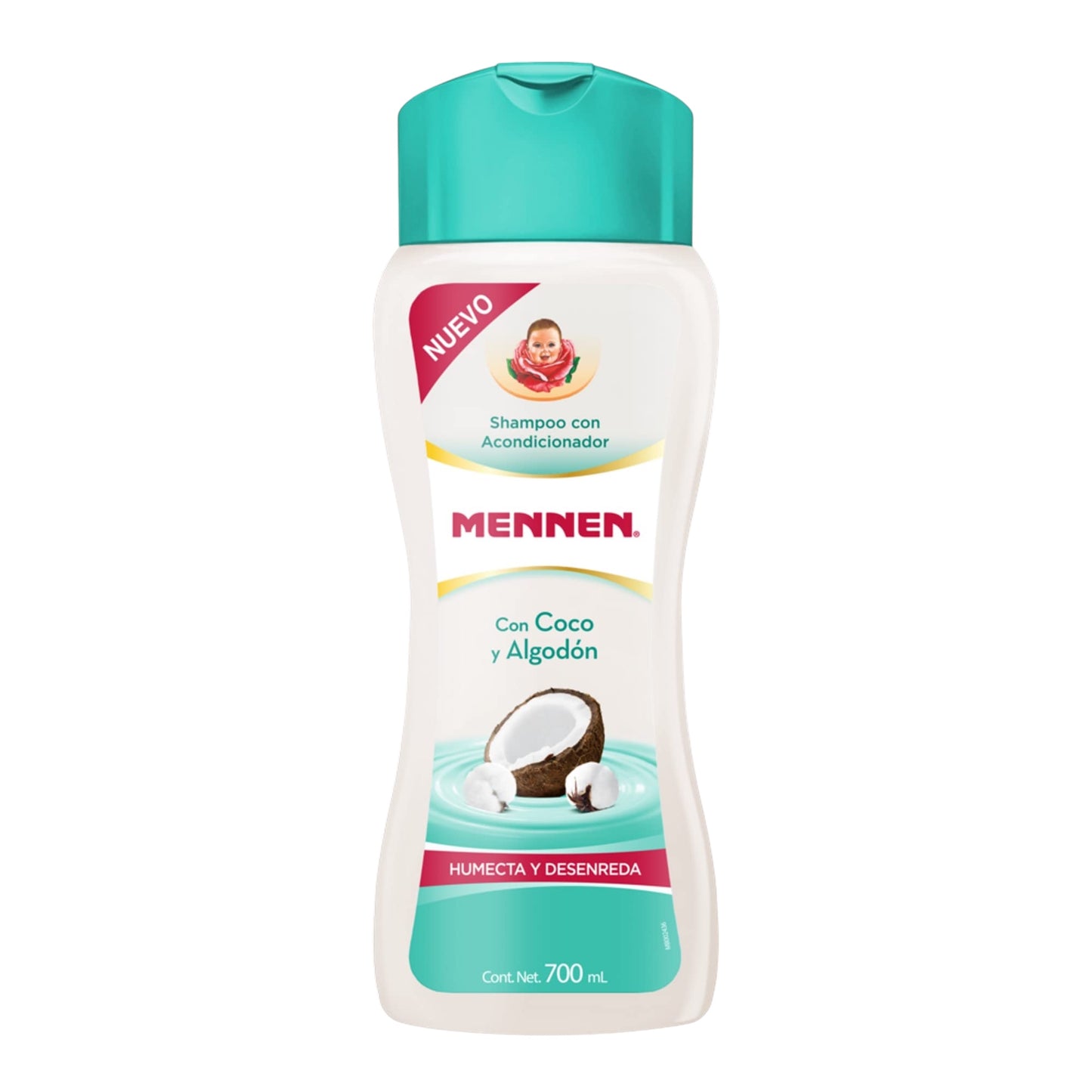 MENNEN SHAMPOO CON COCO Y ALGODÓN 4972o