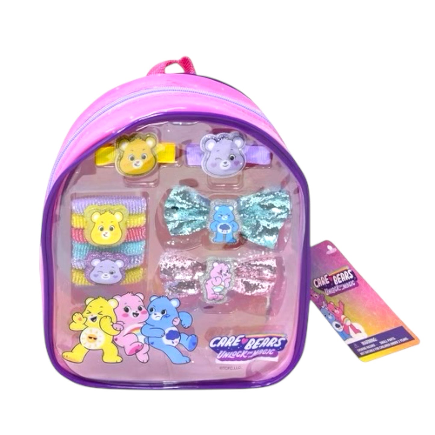 2PCS CARE BEARS HAIR & ACCESSORY BACKPACK CB571CBAP