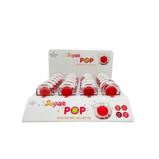 24PCS DISPLAY NOON BORA SUGAR POP BLUSH THAT POPS