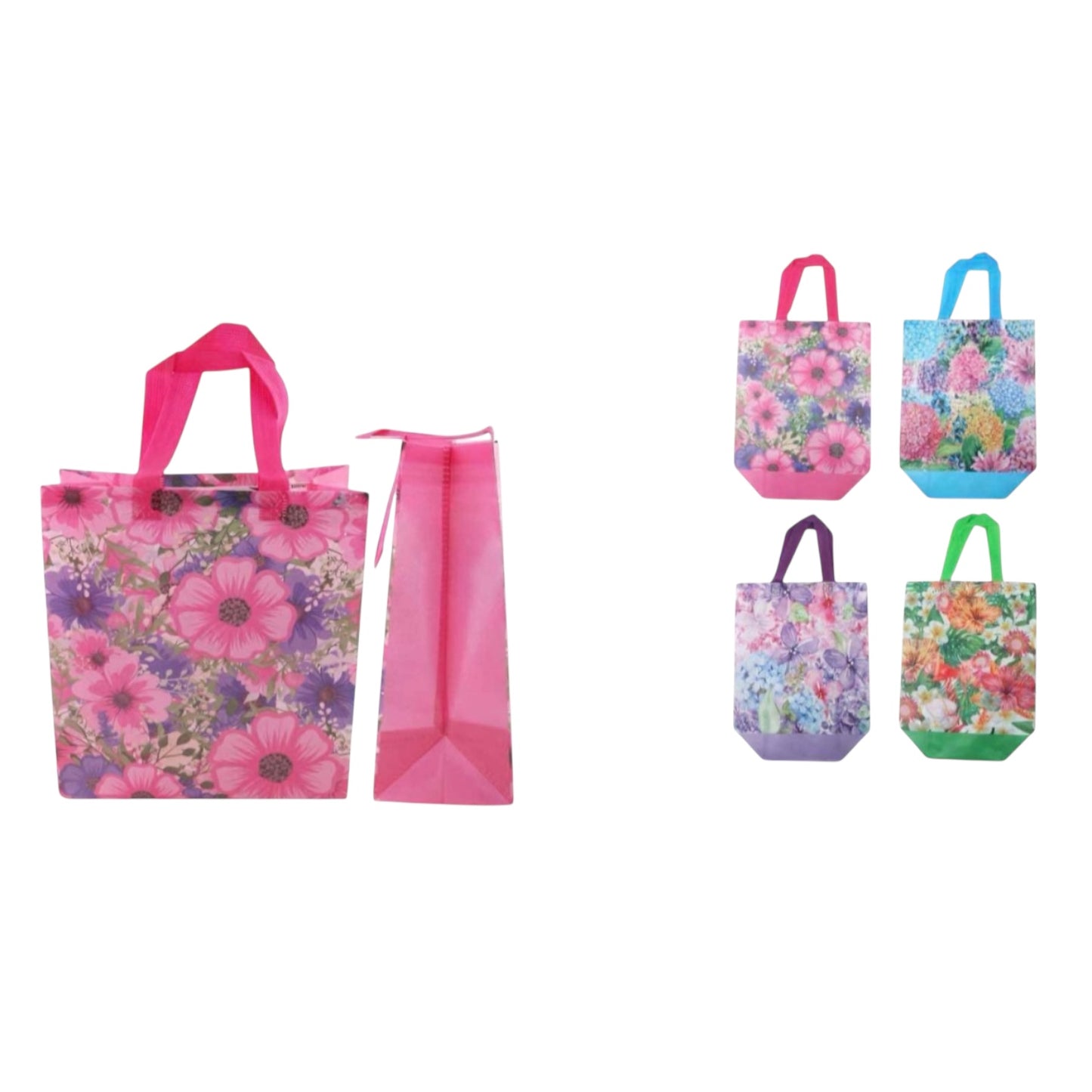 12PCS PACK PRETTY FLOWERS PLASTIC BAGS DNV -2579