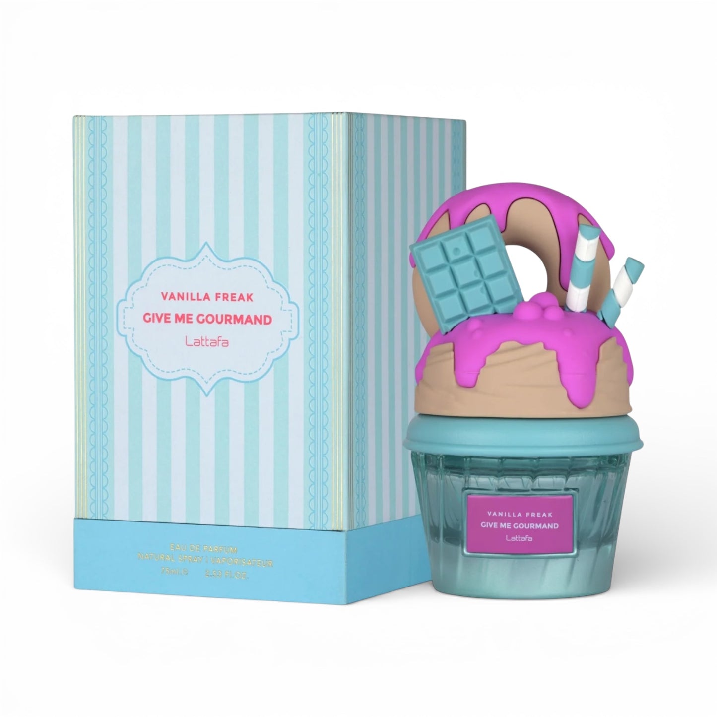 2PCS LATTAFA VANILLA FREAK 2.53 FL.OZ PERFUME