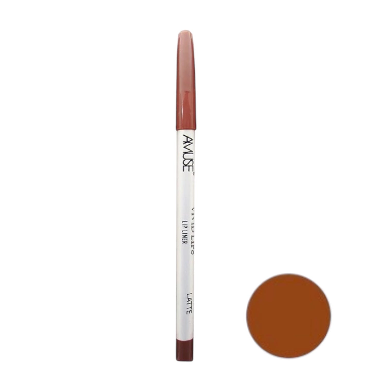 12PCS PACK AMUSE VIVID LIPS LATTE LIP LINER PN28-4