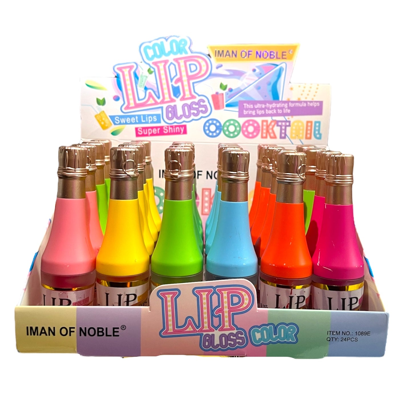 IMÁN OF NOBLE COCKTAIL LIP GLOSS DISPLAY