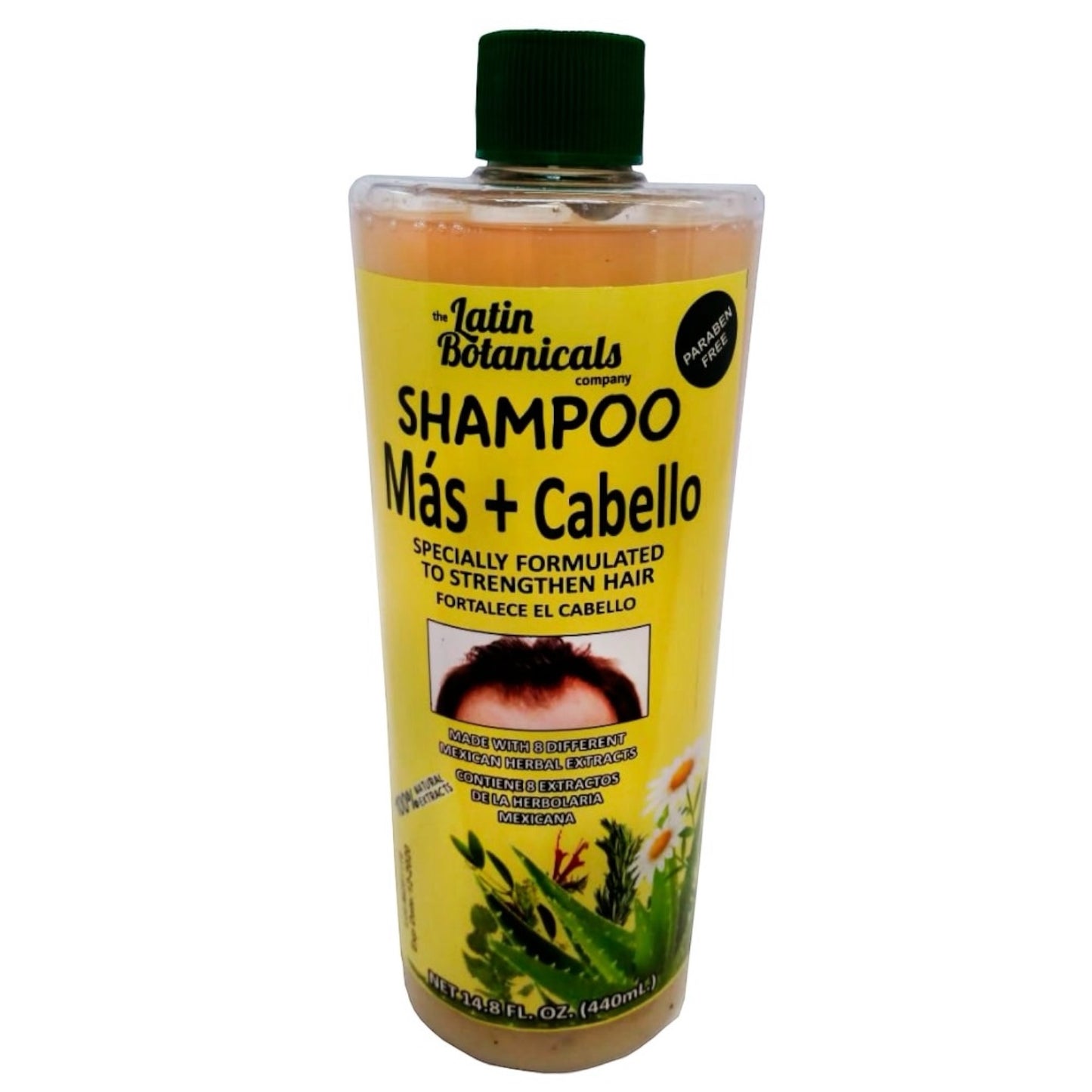 2PCS LATIN BOTANICALS SHAMPOO MAS + CABELLO 0431