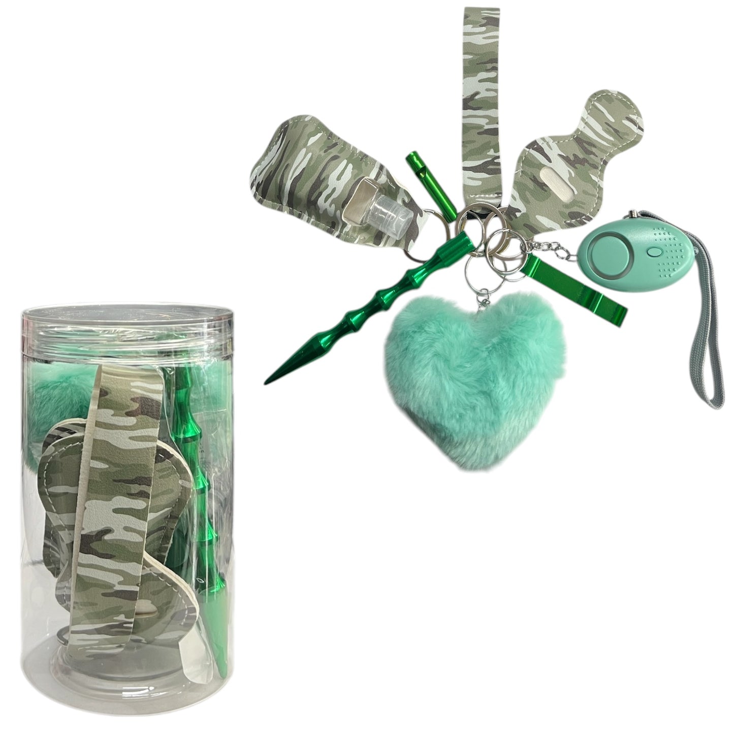 2PCS CAMOUFLAGE SAFETY KIT 9 PCS #16