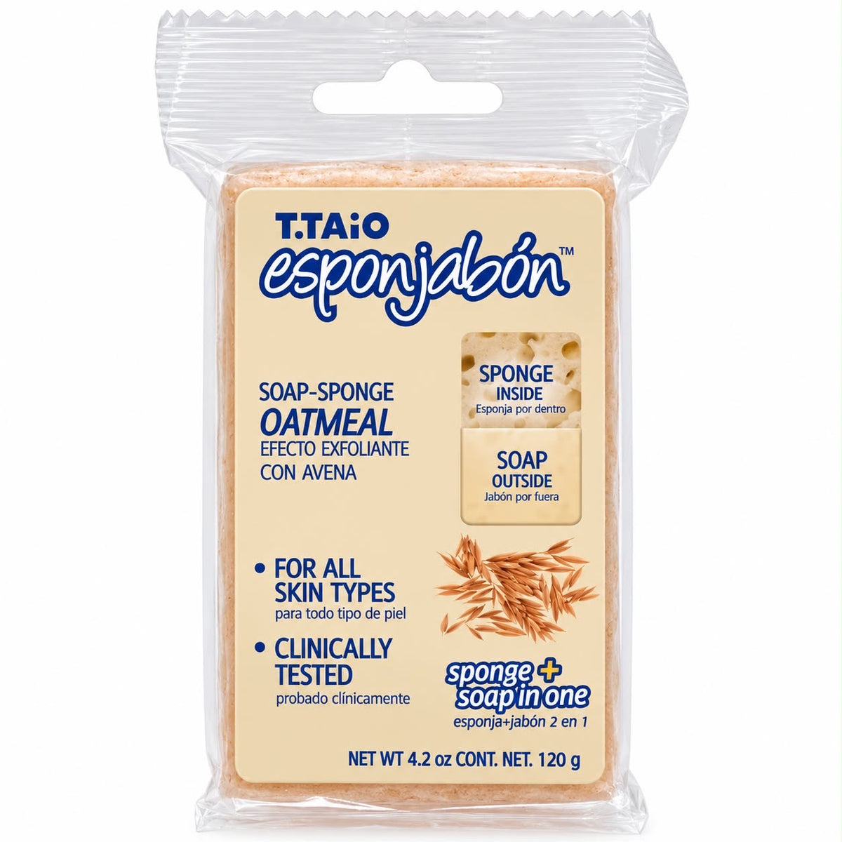 Esponjabon Exfoliante de Avena T Taio