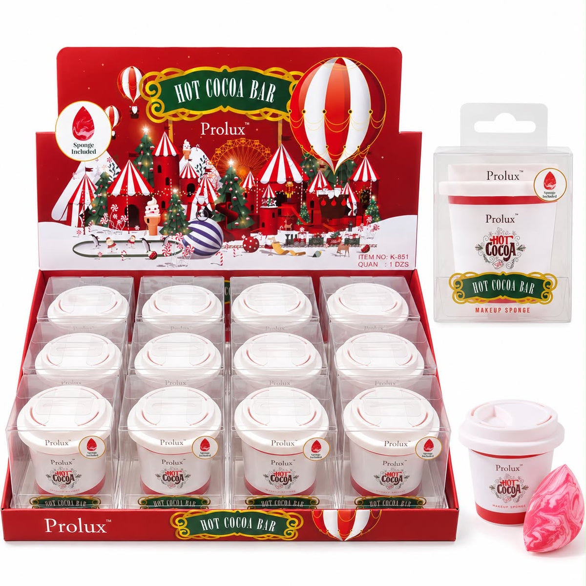 Prolux Hot Cocoa Bar Beauty Blender
