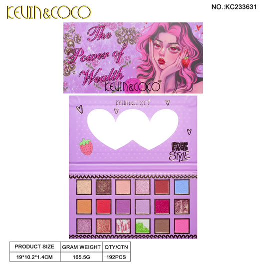 KEVIN AND COCO THE POWER OF WEALTH PALETTE KC233631 R25