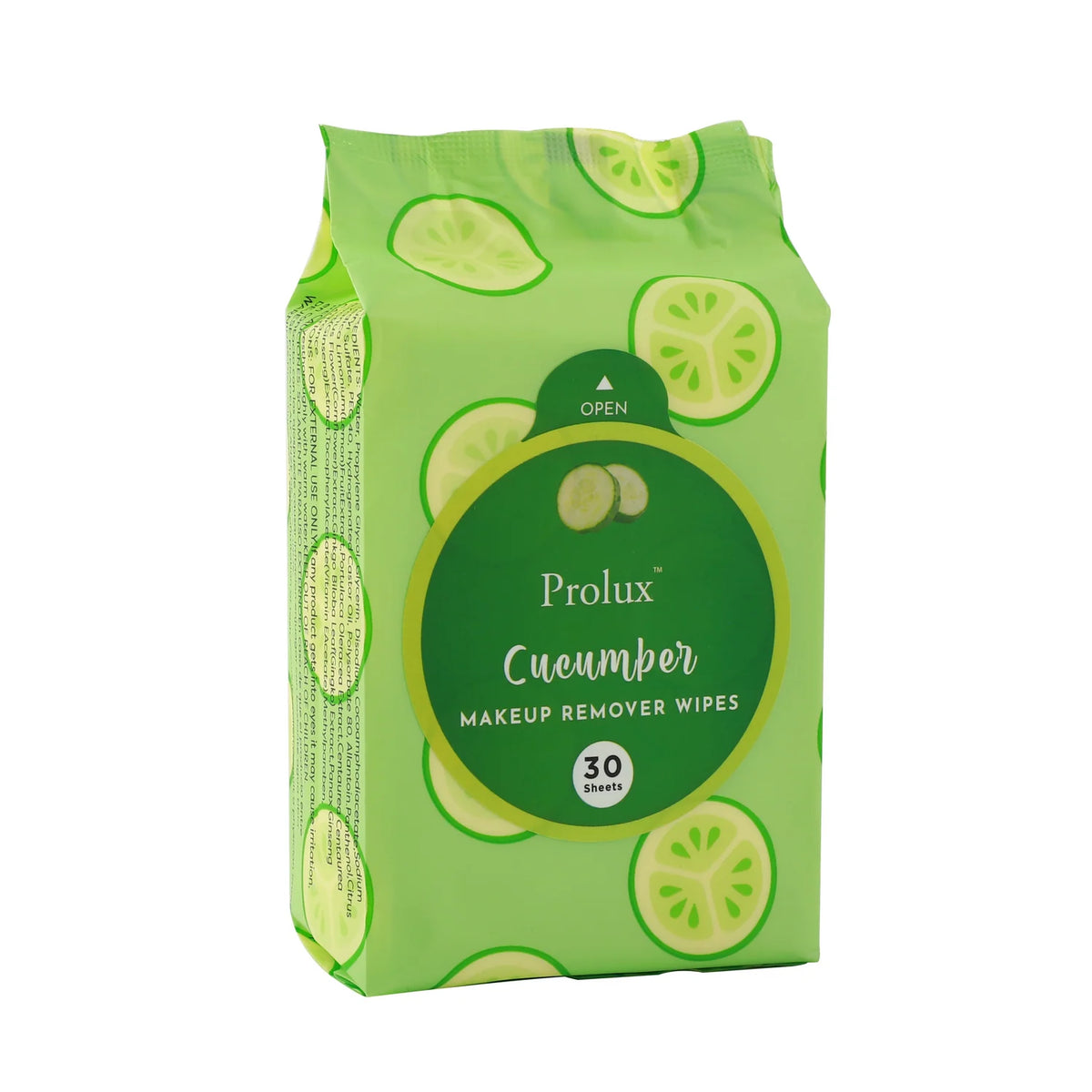 Prolux Cucumber Makeup Remover Wipes