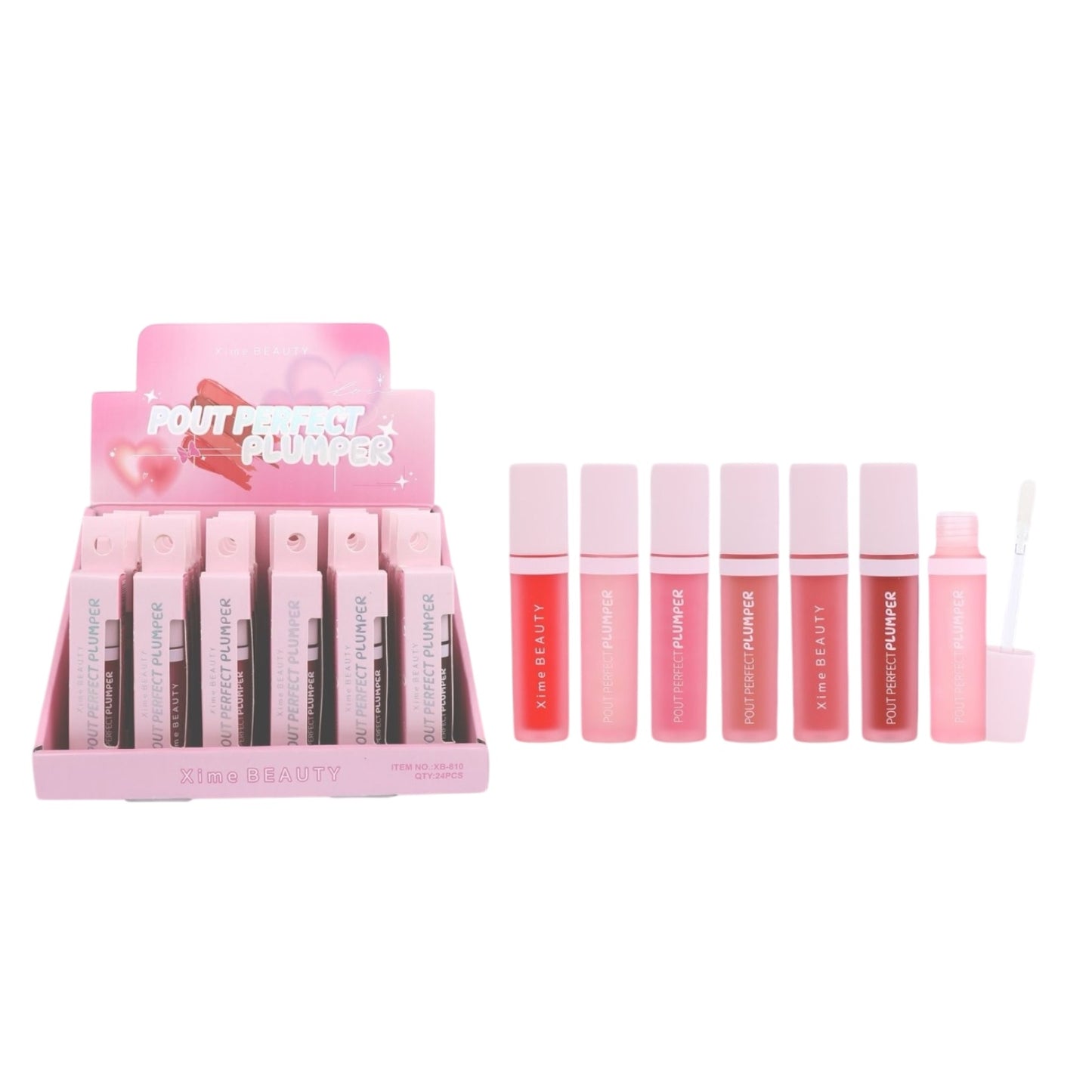 6PCS PACK XIME BEAUTY POUT PERFECT PLUMBERS XB-810