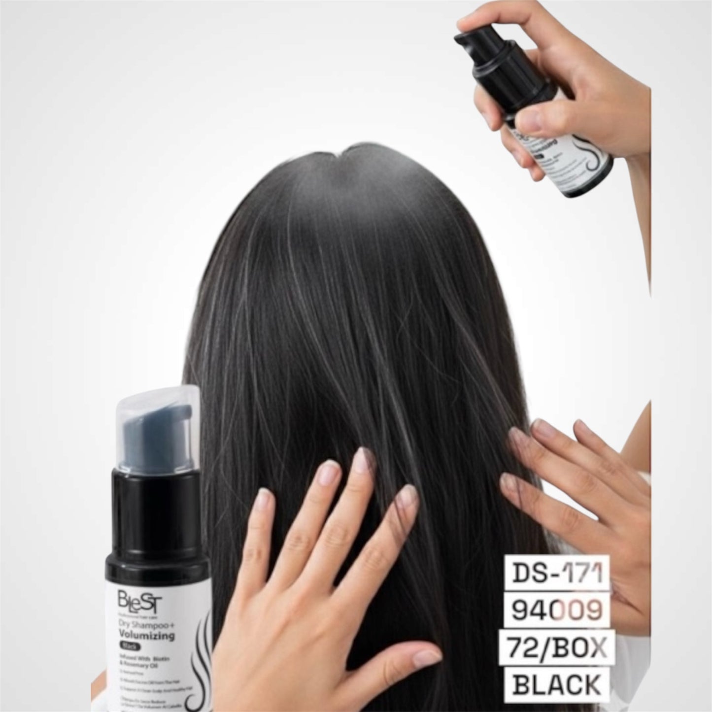 3PCS BLEST DRY SHAMPOO+VOLUMIZING DARK DS-171