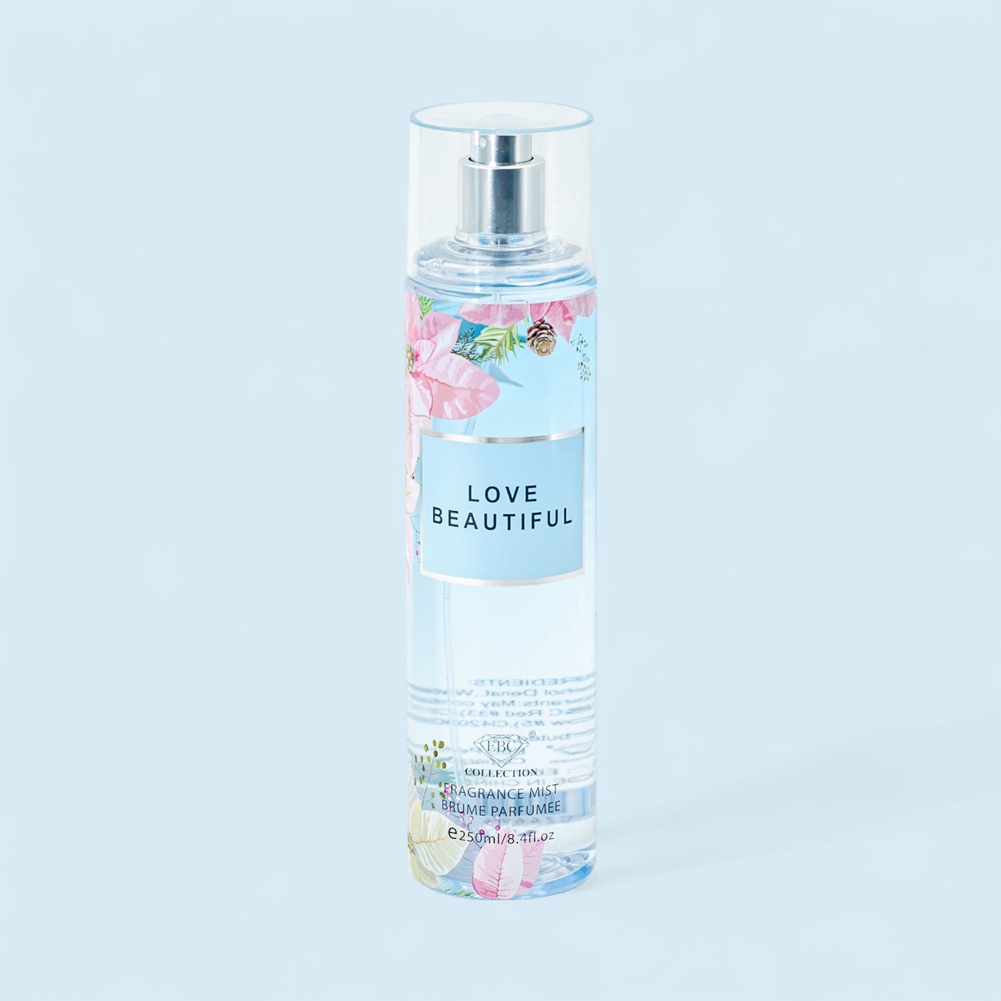 4PCS LOVE BEAUTIFUL BODY MIST 8.4FL.OZ EBC 7038